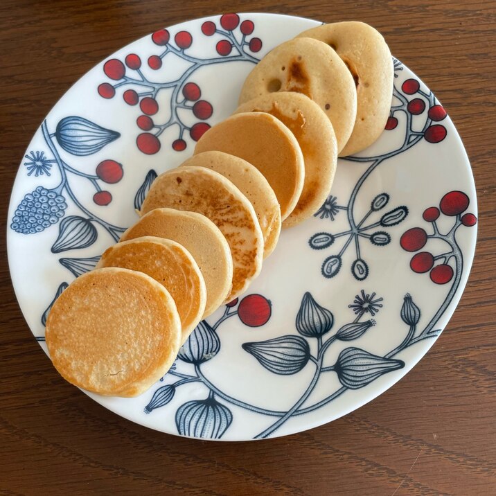 米粉ときなこのパンケーキ 離乳食にも!